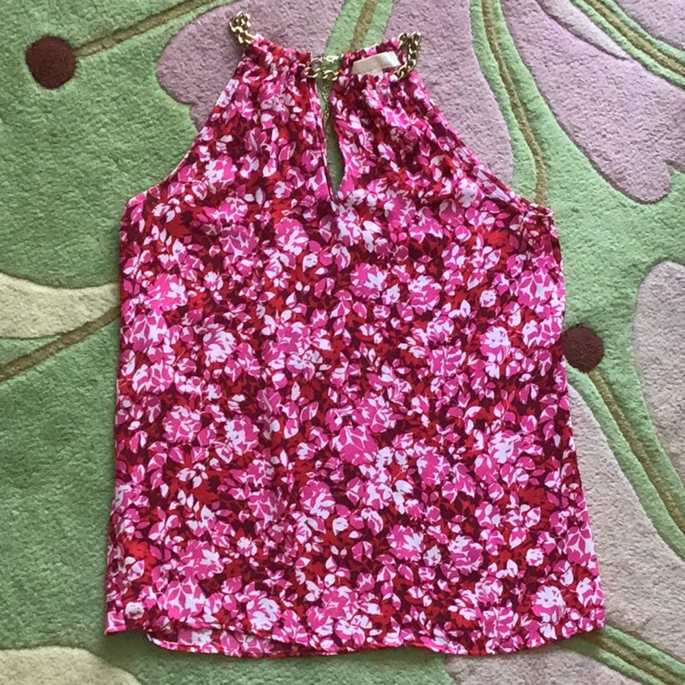Michael Kors floral print tank
